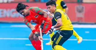 এশিয়া কাপ হকিতে মালয়েশিয়ার কাছে ৪-১ গোলে হার বাংলাদেশের
